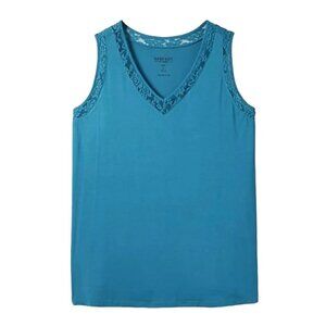 Torrid Women's Feather Soft Slub Lace Trim V-Neck Tee Torrid Size 4 (26)